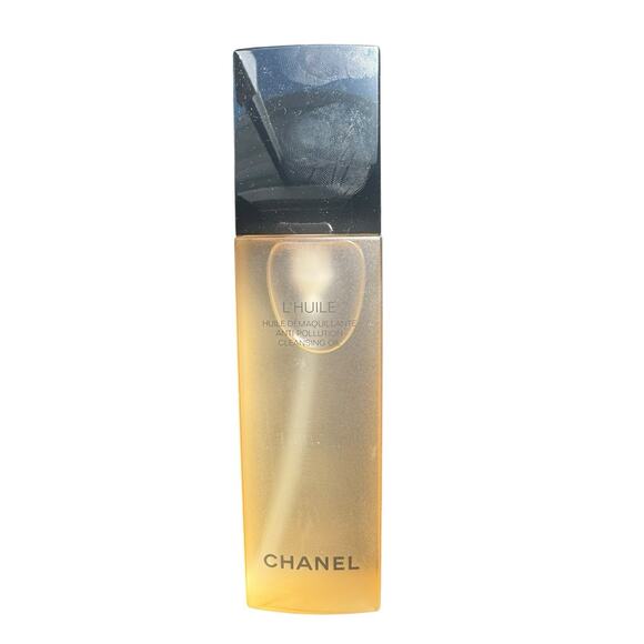 CHANEL L'HUILE Anti-Pollution Cleansing Oil 150ml/5oz NIB Huile Demaquillante - Picture 2 of 9
